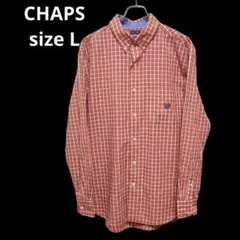 チャップス CHAPS 長袖シャツ チェック柄 L/G