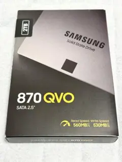 Samsung 870 QVO 2TB SATA 2.5インチ 内蔵 SSD
