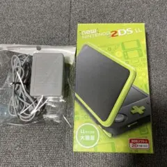 Newニンテンドー2DS LL ブラック×ライム