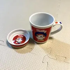 Milky マグカップと皿セット　ペコ　ポコ