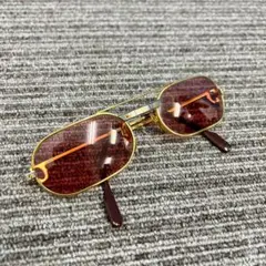 超美品 激レア Cartier カルティエ ラブビス サングラス ゴールド