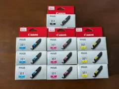 在庫限り！お買い得　canon 351 純正インク10本セット。