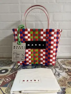 MARNI フラワーカフェ ピクニックバッグ