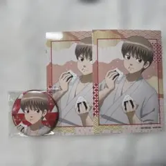 沖田総悟 銀魂 缶バッジ ポストカード