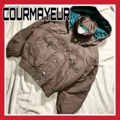 匿名配送無料 courmayeur フライトジャケット 刺繍ロゴ