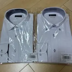 ２枚セット　新品未使用 i-Shirt 完全ノーアイロン ストレッチ　サイズ L