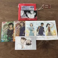 名探偵コナン　世良真純アクリルキーホルダー、トレカ