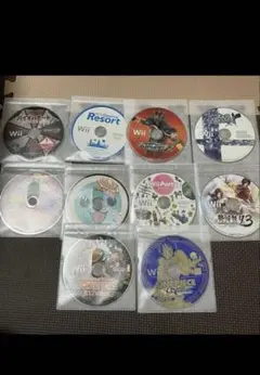 Wiiゲームソフト 10本セット まとめ売り