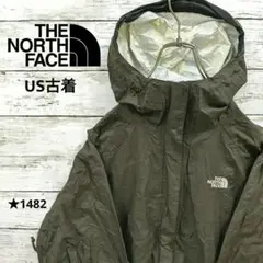 【1482】US古着 海外規格90s ノースフェイス マウンテンパーカー 刺繍