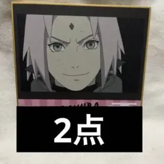 NARUTO ナルト トレーディングミニ色紙 場面写 サクラ