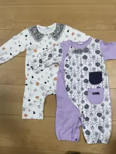 【Rag Mart 】　長袖ロンパース　2組セット