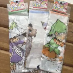 大倉トーイ　レトロハンカチ　3枚セット