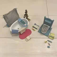 【欠品あり】シルバニア　さわやかバスルーム