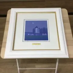松浦敬文　油彩画　キャンパス絵　額縁無し 松浦敬文 油彩画 キャンパス絵 額縁無し