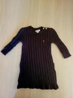 Ralph Lauren ケーブルニット ワンピース 18-24M美品