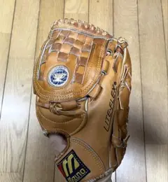ミズノ　青カップ　ヴィンテージグローブ　【お手入れ済⭐️】 World Win-ワールドウィン-赤カップ（硬式用）青カップ（軟式用