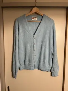 古着70年代 シアーズSears KINGS ROADアクリルニットカーディガン