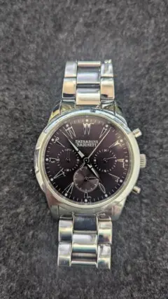 【中古】KATHARINE HAMNETT 腕時計 クロノグラフ