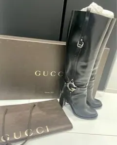 クリスマスセール GUCCI グッチ チャンキーヒール ブーツ