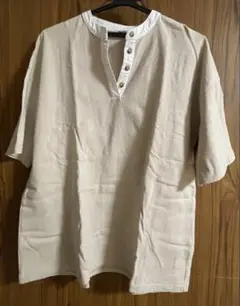 PairPair バンドカラーTシャツ