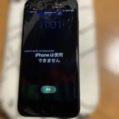 iPhone SE 64GB ［ジャンク品］箱有　ピン有 ケーブル有　ブラック