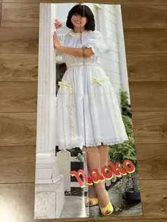★河合奈保子＆松田聖子両面ビッグポスター昭和★