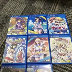 4 PS Vita ビジュアルノベル ゲーム まとめ　8枚　レア