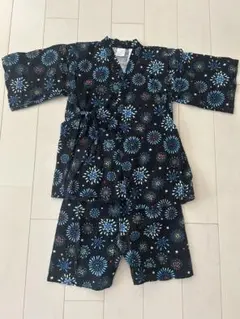 甚平 花火模様 サイズ130