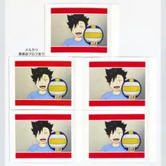 ハイキュー ゴミ捨て場の決戦 ぱしゃこれ ブロマイド 黒尾