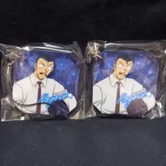 【新品未使用】【2点セット】名探偵コナン ジュエルアクリルストラップ 毛利小五郎