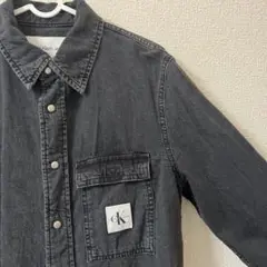 Calvin Klein Jeans ブラックデニムシャツ