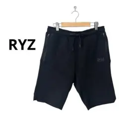 RYZ ライズ　メンズハーフパンツ　半ズボン　黒