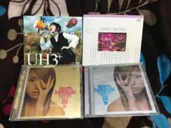 宇多田ヒカル、浜崎あゆみ DVD 4枚セット
