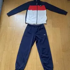 PUMA ジャージ上下セット ネイビー/レッド