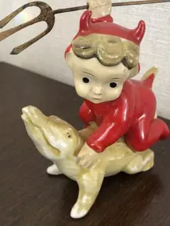 ビンテージ 50s デビル 悪魔 Devil ミッドセンチュリー レトロ スカル