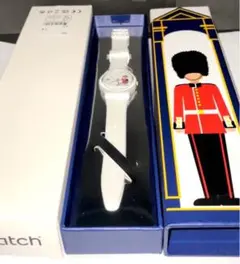 新品Swatch 2022 クイーン・エリザベス 時計How Majestic