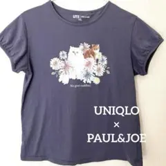 【大人のS〜M相当】ユニクロ　PAUL & JOE コラボTシャツ 150 猫柄