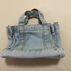 デニムハンドバッグ 小型