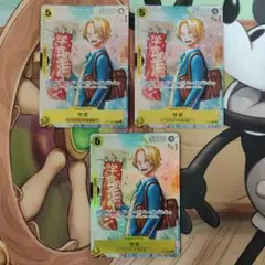 サボ P P-073 3枚セット 最強ジャンプ5月号特典プロモーションカード