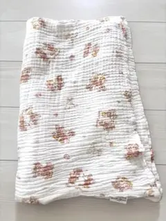 6重ガーゼ　ケット (85×105cm) ディズニー ミッキー ミニー　ふわふわ