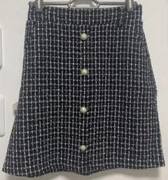 OLIVE des OLIVE チェック柄スカート