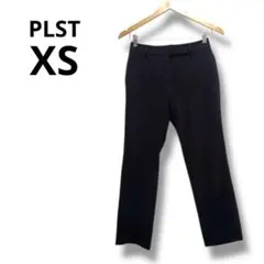 PLST ネイビー スラックス XSサイズ　レディース　パンツ　ボトムス　紺色