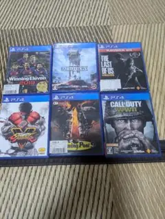PS4 ゲームタイトル 6本セット