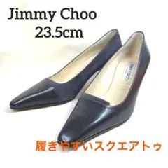 大値下げ❗️ Jimmy Choo パンプス ヒール スエード×レザー ブラック