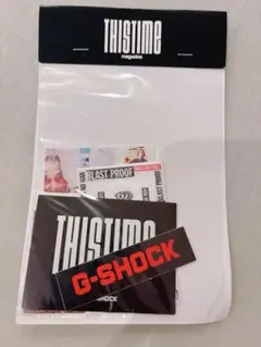 THISTIME G-SHOCK ステッカー