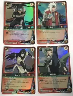 ナルト　NARUTO CARD GAME 伝説の三忍　カードセット　美品