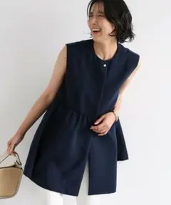 【美品】BARNYARDSTORM パールペプラムベスト