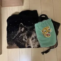 ブラックマウンテンフリース&ヒューストン虎バック