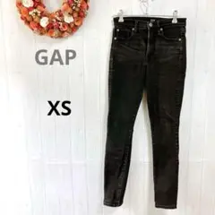 GAP True Skinny スキニー　デニム　ブラック　24　XS