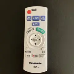 Panasonic シンプルリモコン 未使用 N2QAYB000552